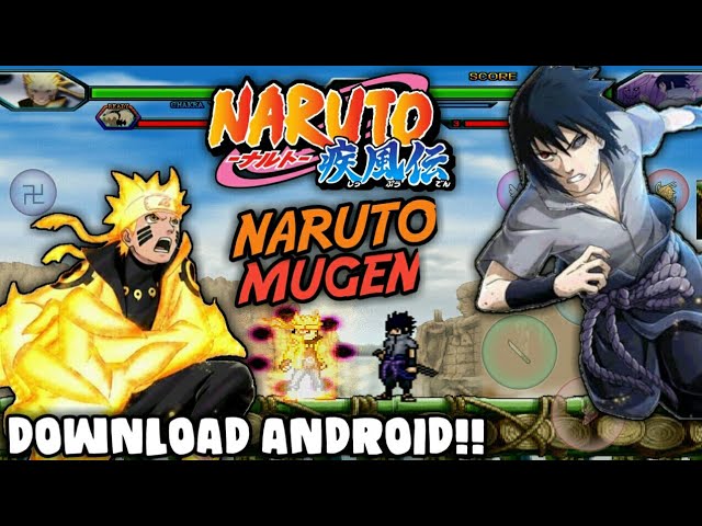 MEGA ATUALIZAÇÃO! ANIME MUGEN COM 540 PERSONAGENS PARA ANDROID E PC! 