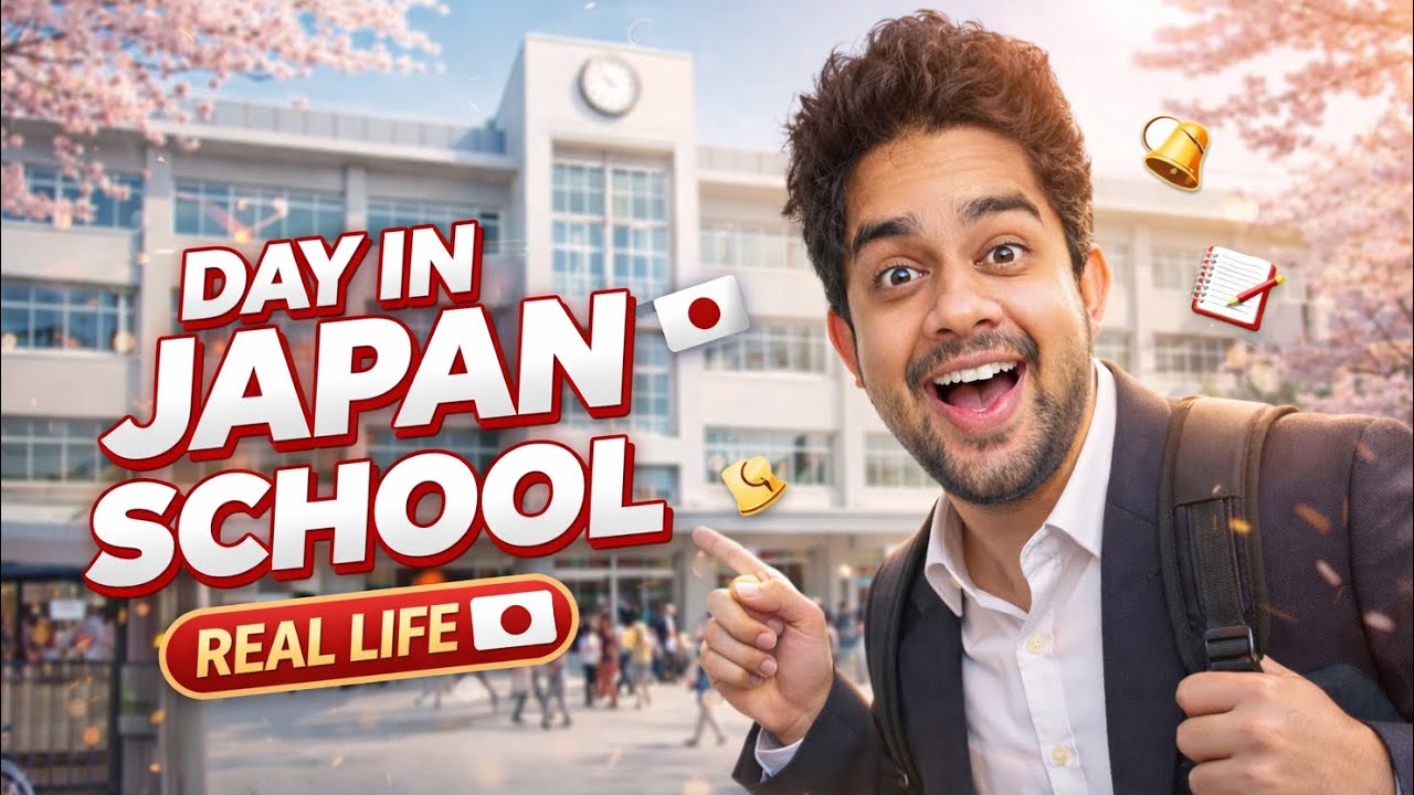 MASTER Vlogs -  DAY IN JAPAN SCHOOL