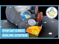 Diy popup planets card  how to make popup planets card  planets order craft  8 planets for kid