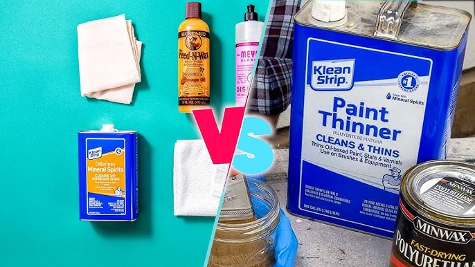 Odorless Mineral Spirits vs Paint Thinner vs Citrus Solvent