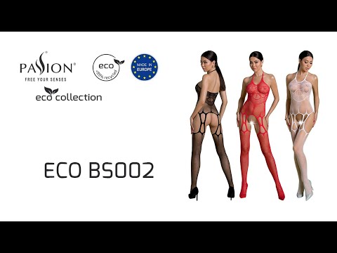 PASSION FREE YOUR SENSES eco collection Bodystocking lingerie – Eco BS002