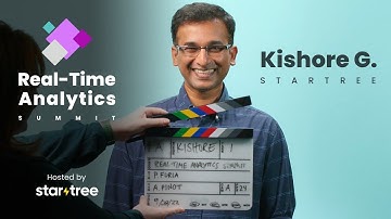 Keynote: Kishore Gopalakrishna, StarTree | Riding the Data Wave in Real-Time | RTA Summit 