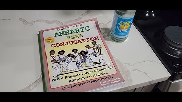 Amharic Verb Conjugation Book!