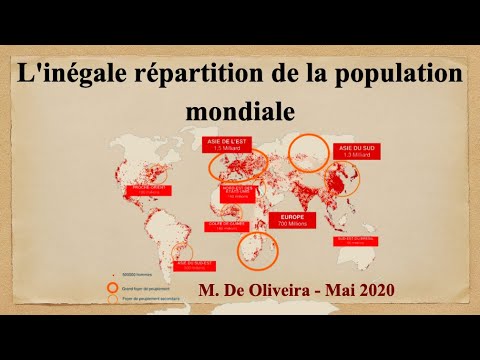 Vidéo: Quel type de répartition de la population est le plus courant ?