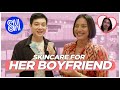 2-STEP SKINCARE ROUTINE from SM DEPARTMENT STORE? 🤔 feat. Aryn Cristobal (Filipino) | Jan Angelo