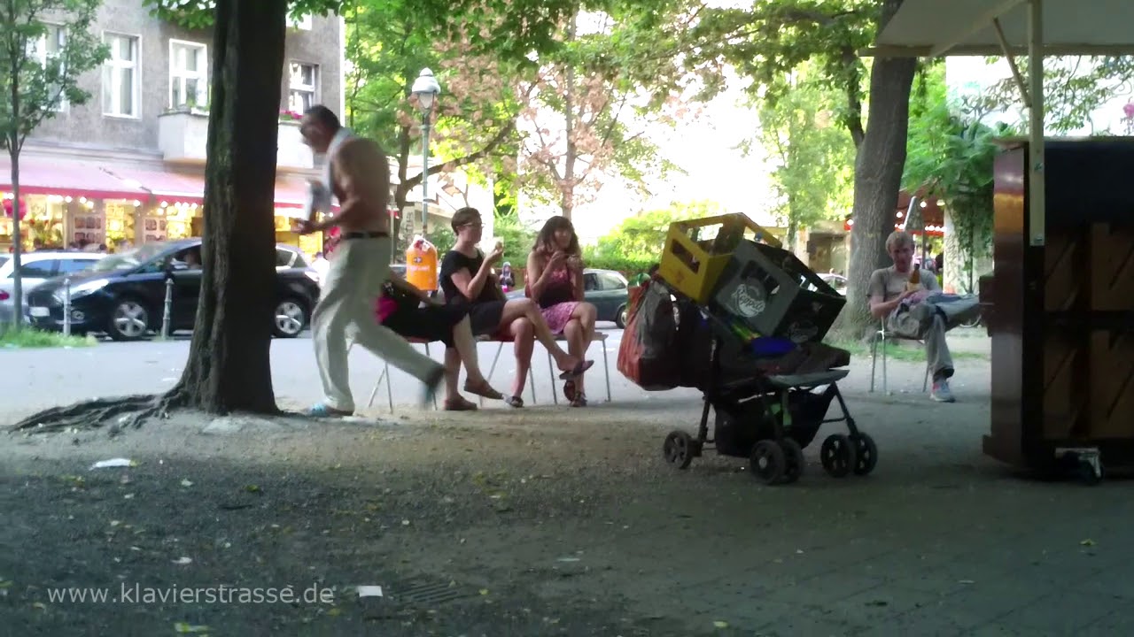 33 Celsius bei Klavierstrasse