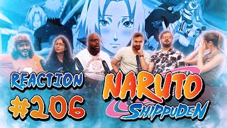 Naruto Shippuden - Episode 206 - Sakuras Feelings - Group Reaction