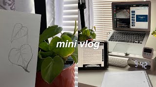productive weekend vlog ⭐️ studying, drawing, what I eat in a day