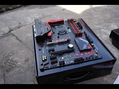 Unboxing Asrock B250 Gaming K4 Cheapest Mainboard Gaming Atx For Kabylake Youtube