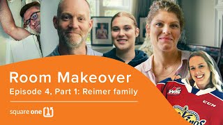 The Room Makeover Series: Episode 4, Part 1 - Reimer Family | Square One screenshot 2