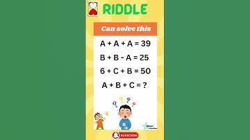 Test Your IQ Level: How Smart Are You? Unraveling the Mysteries of Math Riddles!"
