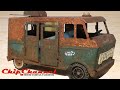 1960s Rusty Structo Emergency Rescue Van Restoration