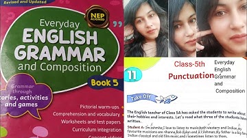 Class-5th Lesson-11(Punctuation) Everyday English grammar and Composition #2023 #new #english #video