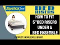Slipstick CB650 5in Bed Riser Installation Slipstick CB650 5in Bed Riser Installation