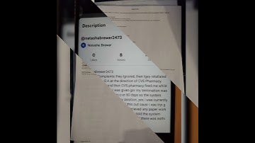 @natashabrewer2473. #2. CVS Pharmacy Brutality