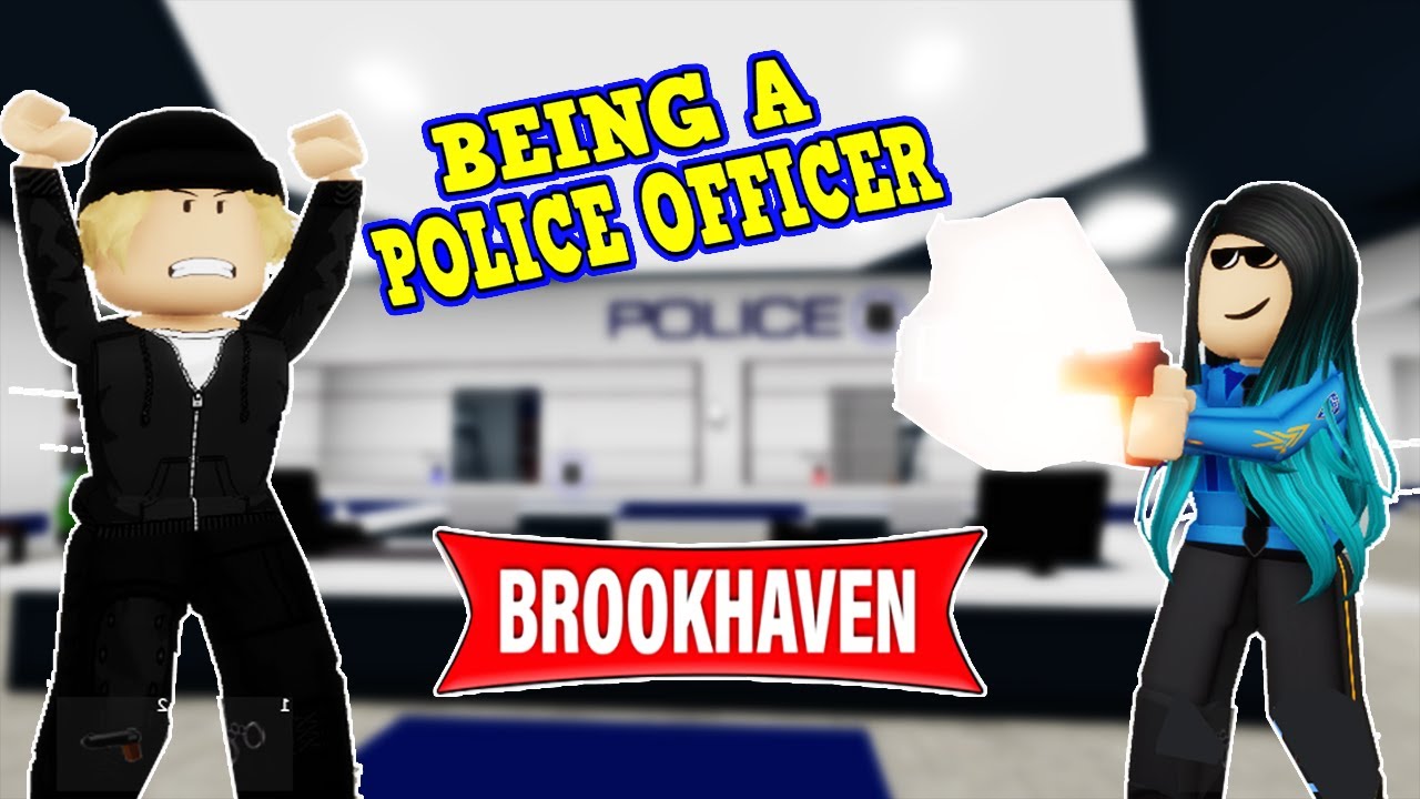 I Became a POLICE OFFICER in ROBLOX!