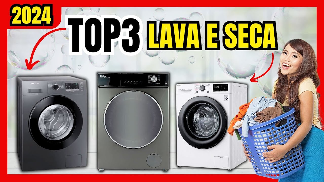 Qual a MELHOR Lava e Seca do Mercado? I Lava e Seca CUSTO BENEFÍCIO ...