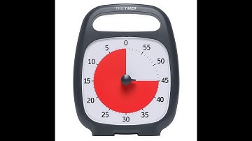 Time Timer Plus 60 Minute Visual Analog Timer Silent Operation (No Ticking) ADHD tool