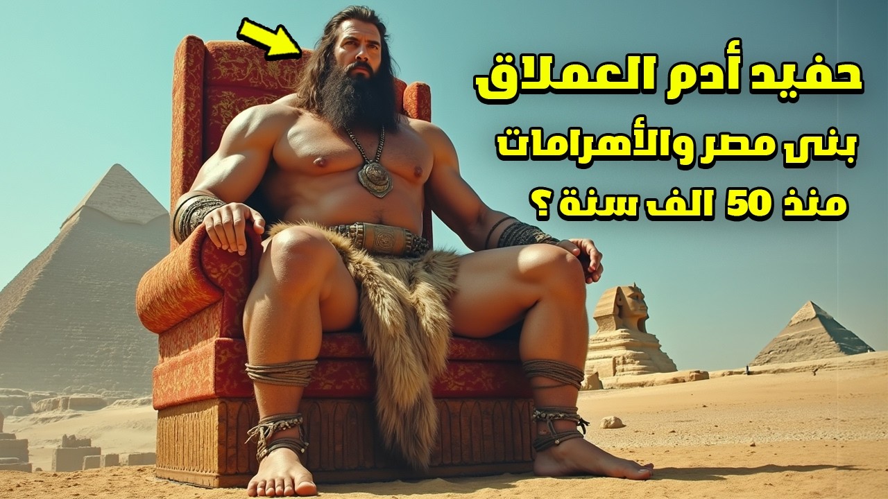 عالم مصري اكتشف اول ملك حقيقى بنى الاهرامات ومصر منذ 50 الف سنة !! سر سيقلب التاريخ