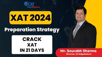 XAT Preparation Strategy | Prepare for XAT 2024 | Best Tips- Decision Making | P -1 | Sourabh Sharma
