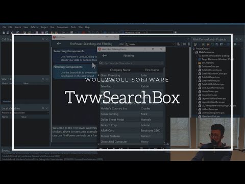 FirePower || TwwSearchBox Using Firemonkey Library // Woll2Woll Software