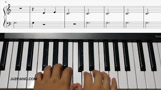 Westminister Chimes - Piano Lesson Made Easy Level 1 (With Score)