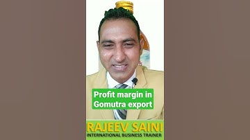profit margin in gomutra export, #shorts