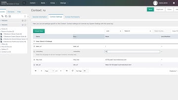 Duplicating MODX Context and updating settings
