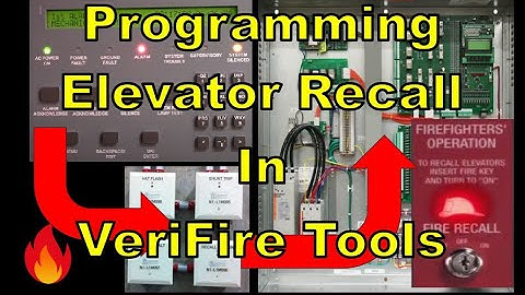Fire Alarm Elevator Recall Programming in VeriFire Tools 🖥️