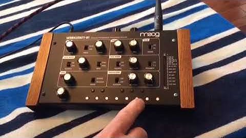 Moog Werkstatt Built-In Sequencer