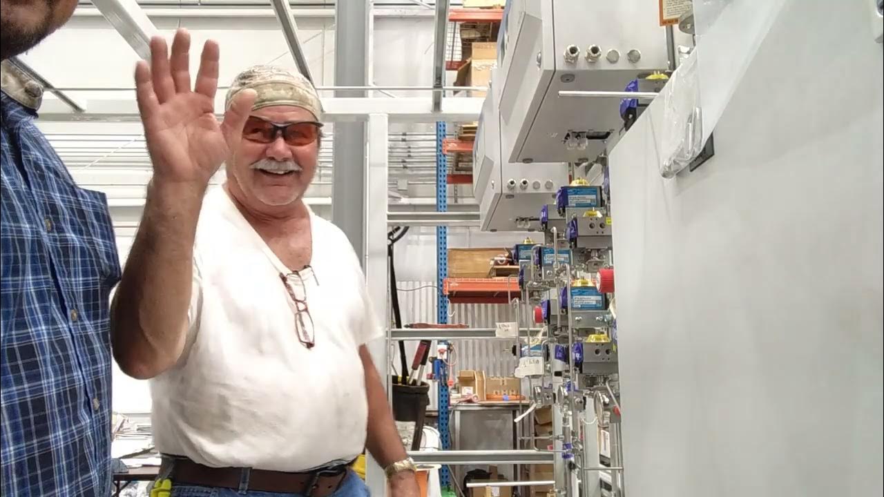 me as a instrument fitter and my good friend Tony Tartialiaga as a