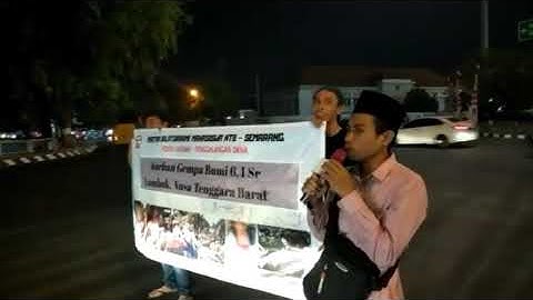 Mahasiswa NTB Semarang - Penggalangan Dana Untuk Korban Gempa Lombok