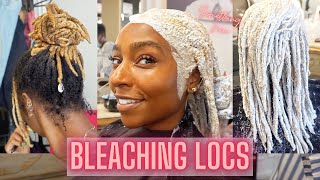Bleaching my Locs AGAIN ???New color yall Time for a CHANGE| iamLindaElaine