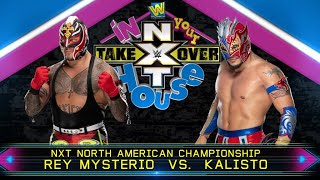 WWE 2K22 Rey Mysterio vs Kalisto | NXT North American Championship Full match highlights