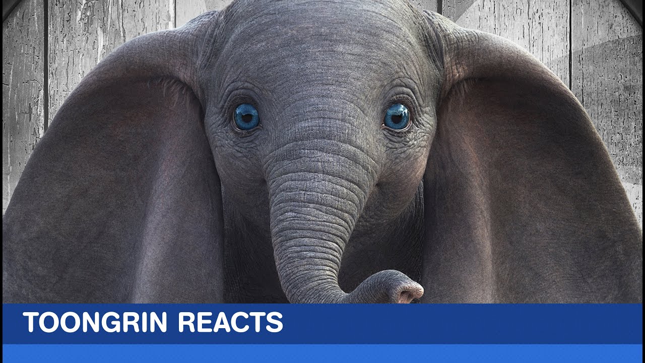 Dumbo (2019) Trailer Reaction - ToonGrin Reacts