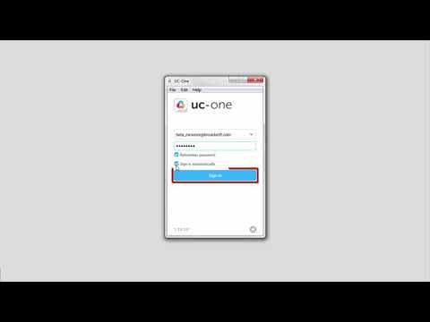 UC-One Desktop - How to Login with an Access Code