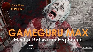 GameGuru Max Tutorial - Health (and related) Behaviors Explained