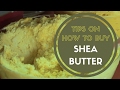 Shea Butter 101 'How to buy shea butter'