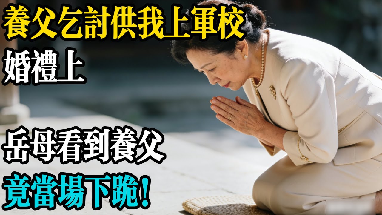 養父乞食供我上軍校，35 年後我榮升少校，婚禮上，岳母見養父竟當場下跪！
