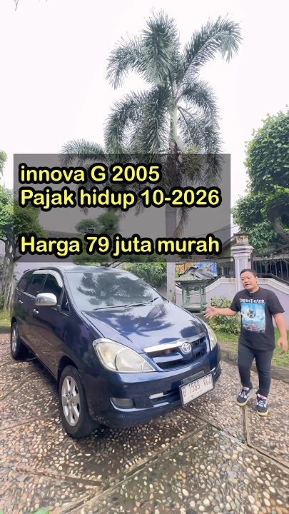 INNOVA G 2005 - LIVING TAX - CHEAP 79 MILLION - BEKASI LOCATION 085959025727