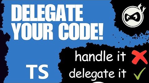 Delegate Your Code like a Pro: The Delegate Design Pattern.