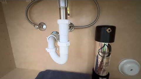 How to install an under counter water filter