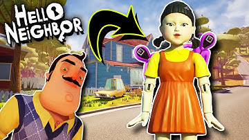 HELLO SQUID GAME DOLL | Hello Neighbor Mod