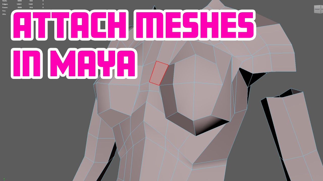 Combine Meshes in Maya | Why Most Beginners Get This Wrong - YouTube