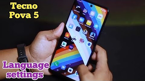Language Change In Tecno Pova 5, Language Setting In Tecno Pova 5,