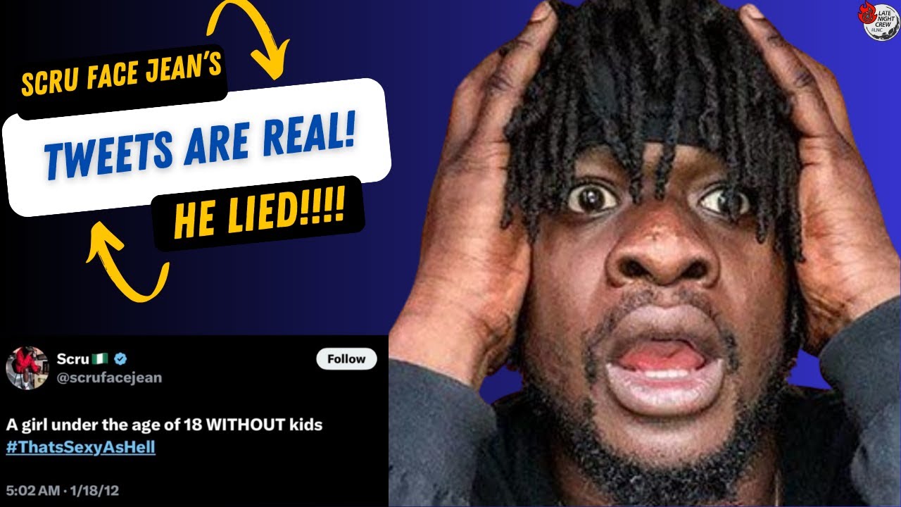 Scru Face Jean CAUGHT LYING! Tweets EXPOSED as REAL!