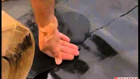 PondGard Installation - Detail 11 Priming Cover Strip Tape for Continuation to the Next Roll