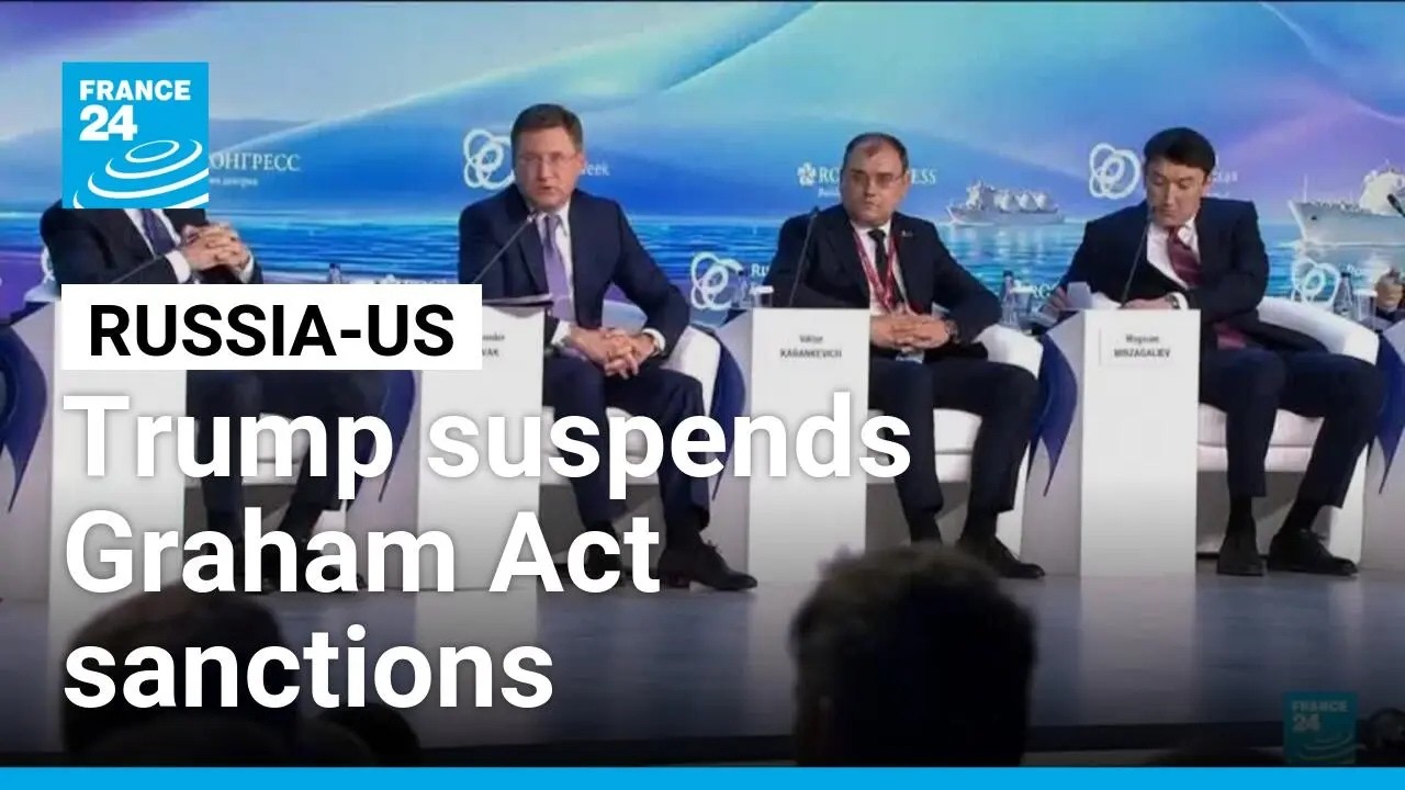 Russia hails Trump waiving sanctions as 'historic' • FRANCE 24 English