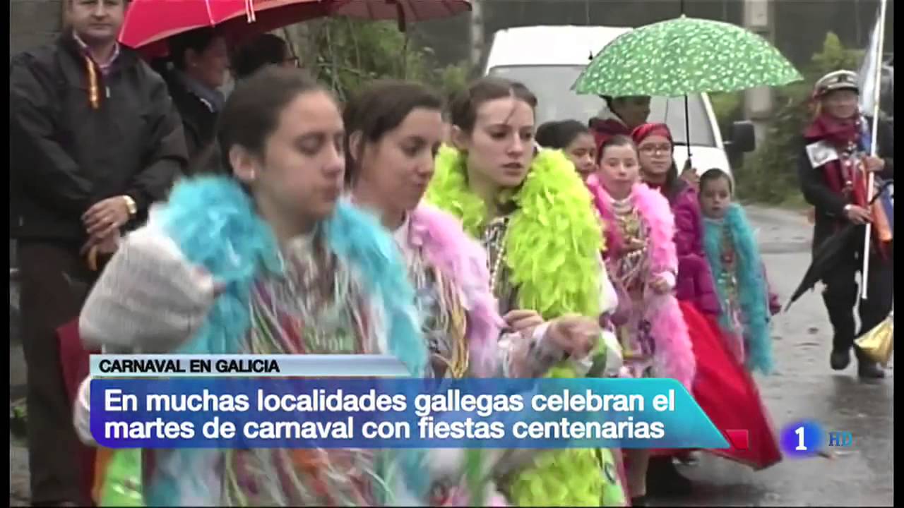 Carnaval en Galicia 2014 - fiestas centenarias - Covelo