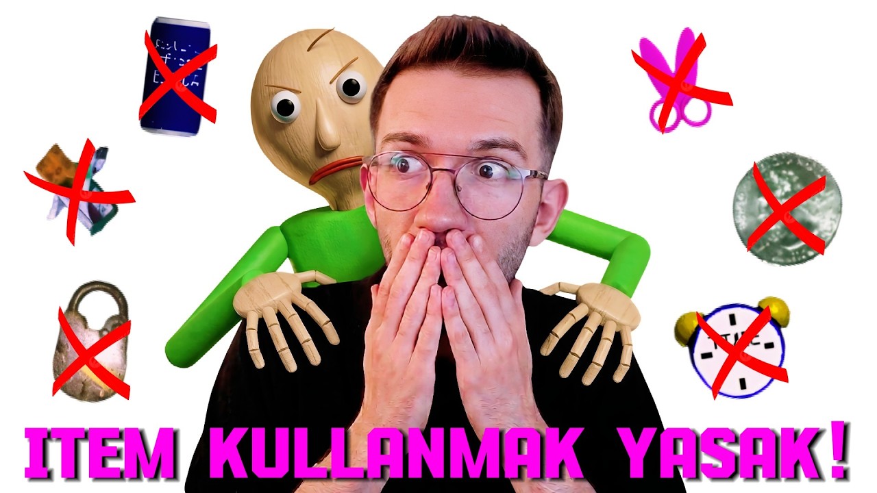 EŞYA KULLANMADAN BALDİ OYUNUNU KAZANMAK !! *imkansız*